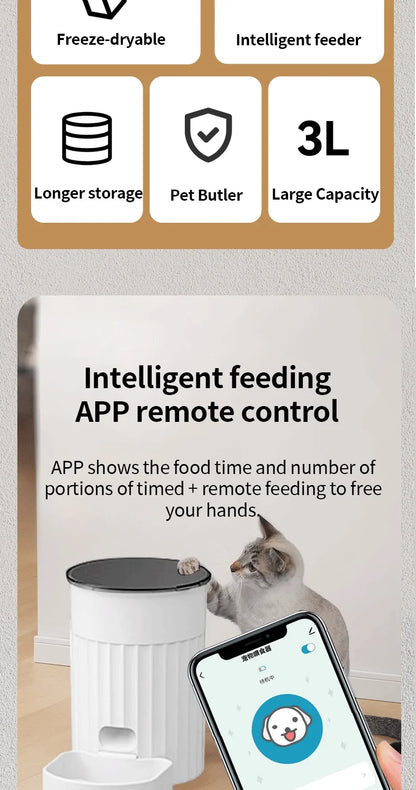 Interactive feeder for pets